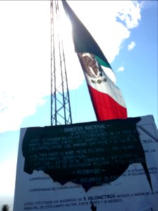Bandera mexico sierra