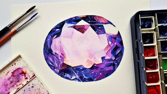 Painting art watercolor