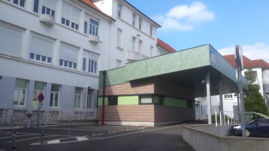 Bâtiment C1 du CH Lens
