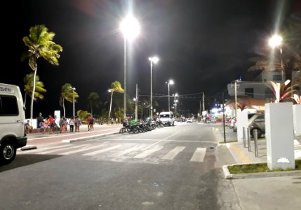 Avenida Almirante Tamandaré à noite, João Pessoa (PB)