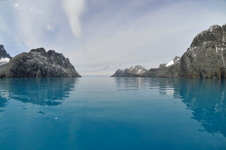 Landscape sea sky photo