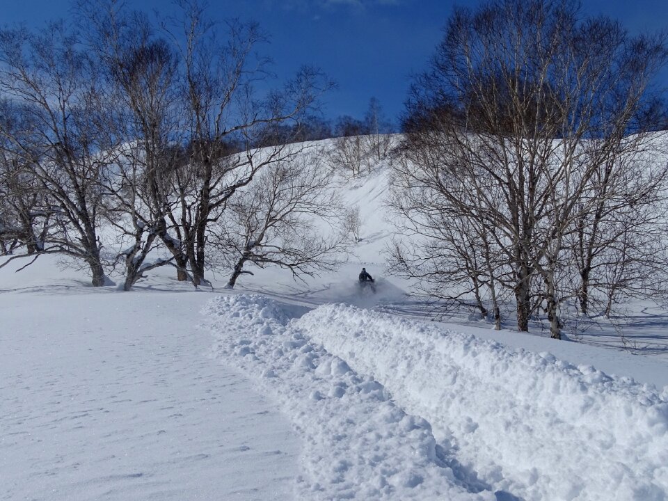 Trip snow mountains