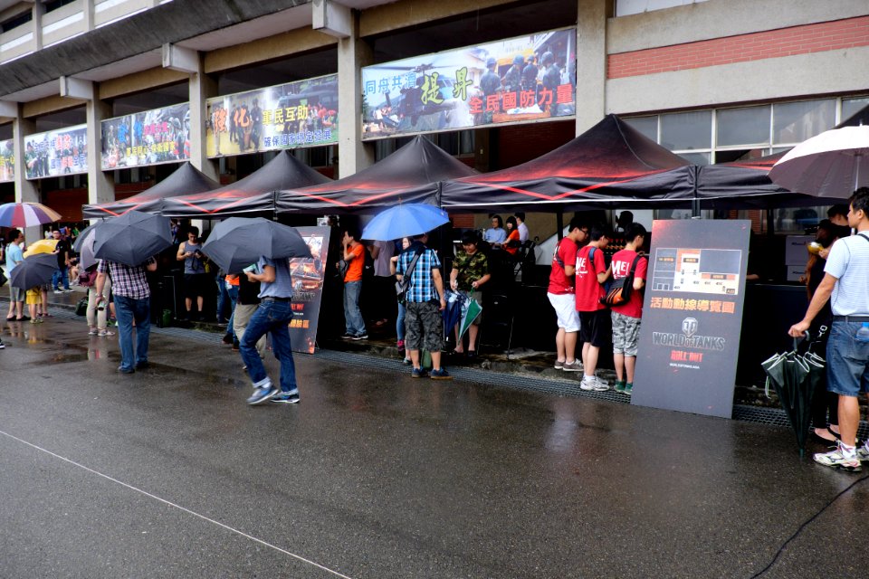 World of Tanks Booth at 2015 Chengkungling Open Day 20150606