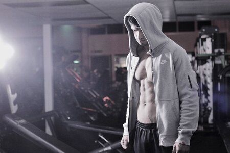 Bodybuilder guy handsome