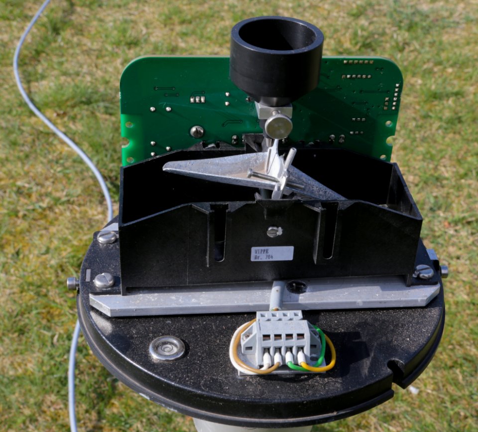 Wetterstation Mettingen Schlickelde Digitaler Niederschlagsmesser 01
