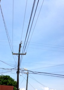 Wires and sky