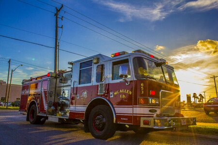 Car truck firetruck