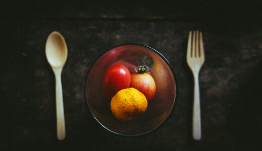 Wooden spoon fork