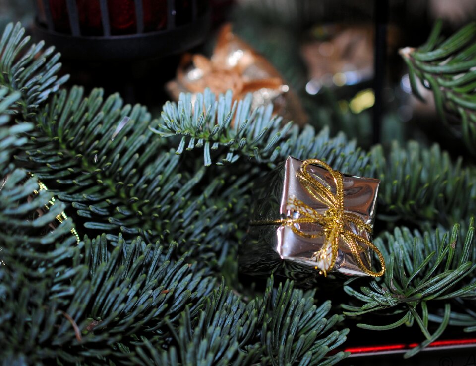 Gold christmas decoration