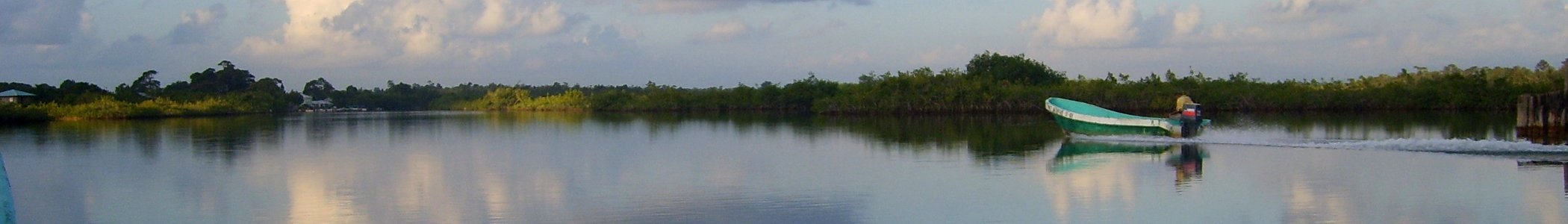 WV banner Placencia Peninsula Plancencia Lagoon photo