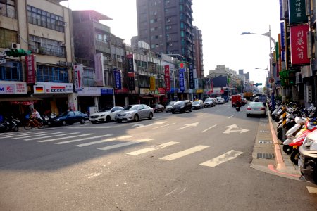 West View of Minzu West Road from Lane 10, Jiuquan Street, Taipei 20161105 photo