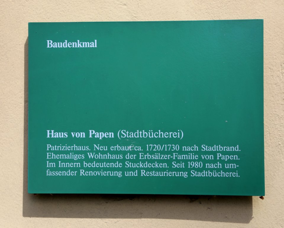 Werl Haus von Papen 04