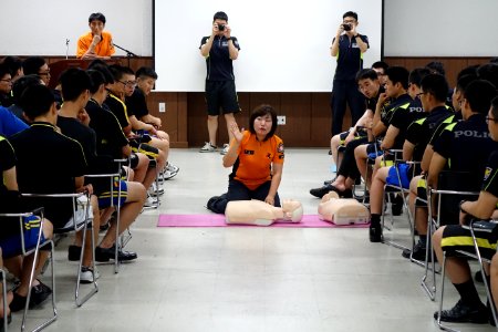 20150724강서소방서 심폐소생술 교육DSC00872