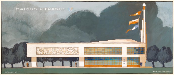 (1362) René Crevel. Maison de France