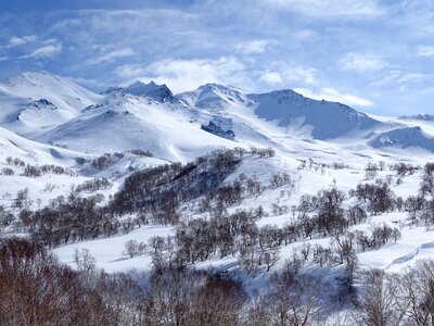 Nature height snow photo