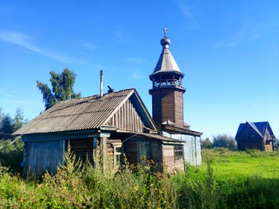 Рождественская церковь из Талиц в Юрьевце