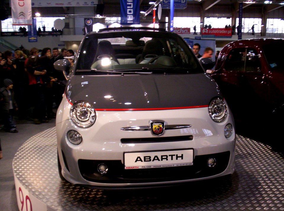 Abarth 500C front Poznan 2011