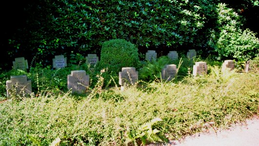 Zentralfriedhof Ibbenbueren Soldatengraeber 04