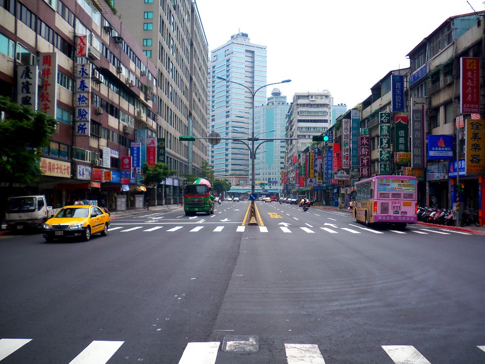 Zhongxiao East Road Sec 5 in Xinyi District 20090822