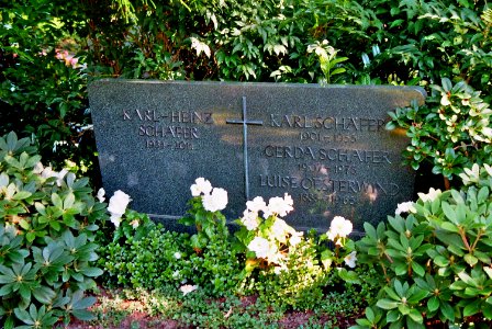 Zentralfriedhof Ibbenbueren Familiengrab Schaefer 2