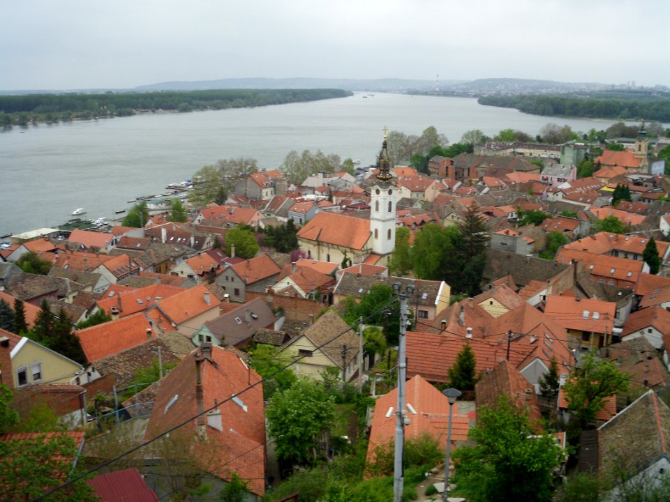 Zemun center from Millenium Tower