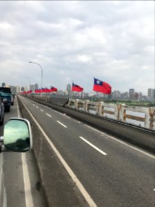 Zhongxiao Bridge East View from Sanchong 20171229