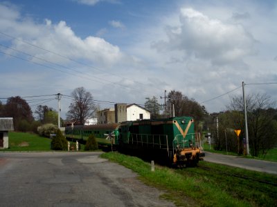 Zawada Szybowa tourist train