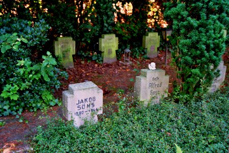 Zentralfriedhof Ibbenbueren Soldatengraeber 03