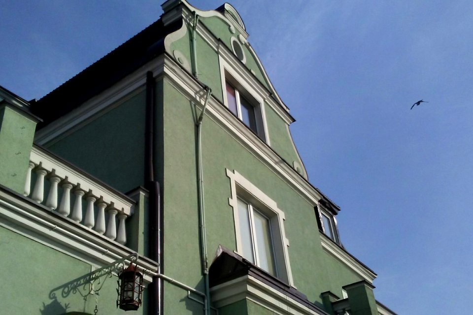 Zabytkowa willa przy ul. Bartosza Głowackiego w Tomaszowie Mazowieckim, wdok od północy