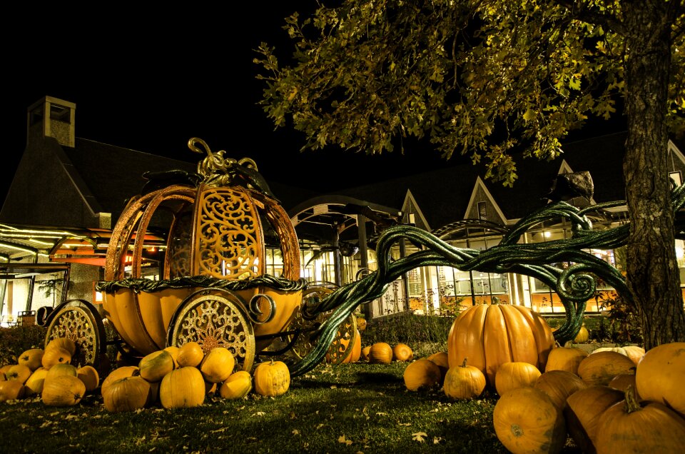 Halloween lantern fruit