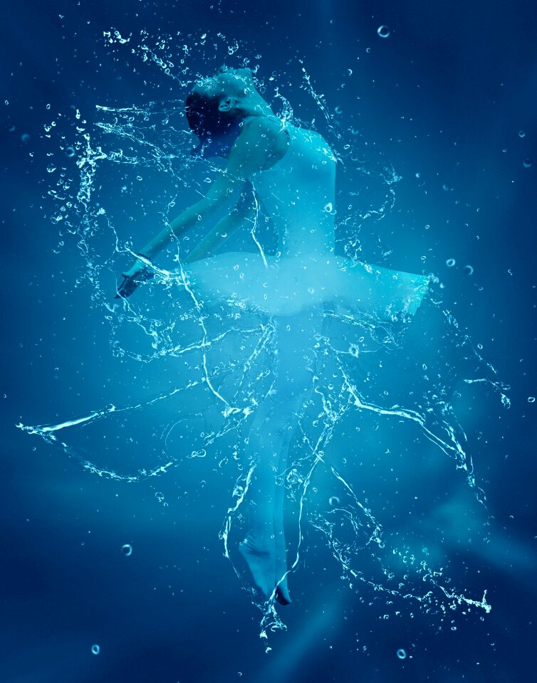 Woman ballerina gymnast