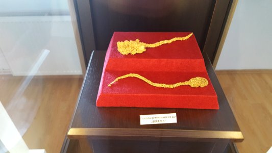 Zoomorphic golden crystals Brad