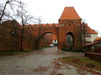 Zamek krzyżacki w Toruniu gdanisko 01