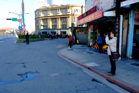 Zhongxiao Bridge Connection Ramp Scrapping 20160209-024