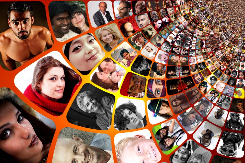 Photo album world population