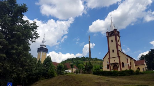 Zlatna churches chimney