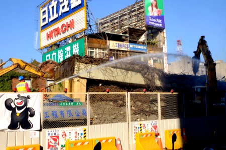 Zhongxiao Bridge Connection Ramp Scrapping 20160209-031