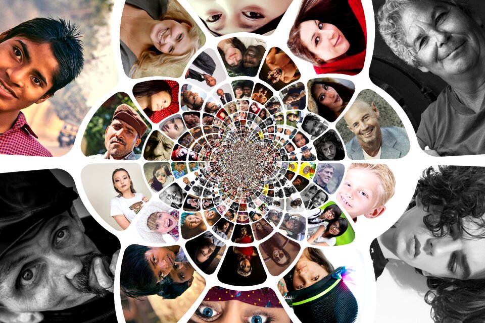 Photo album world population
