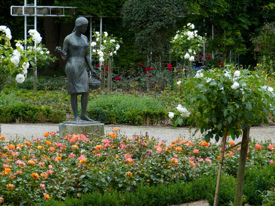 Castle park figure statue
