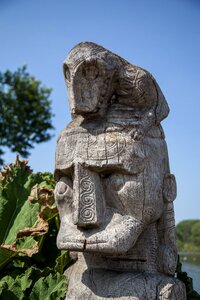 Statue travel old