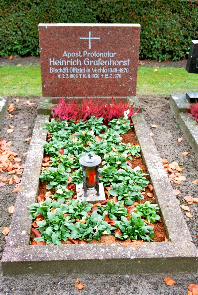 Vechta Heinrich Grafenhorst Grave