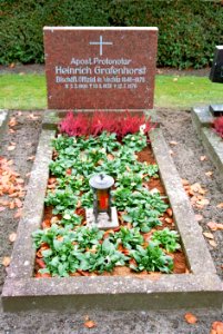 Vechta Heinrich Grafenhorst Grave