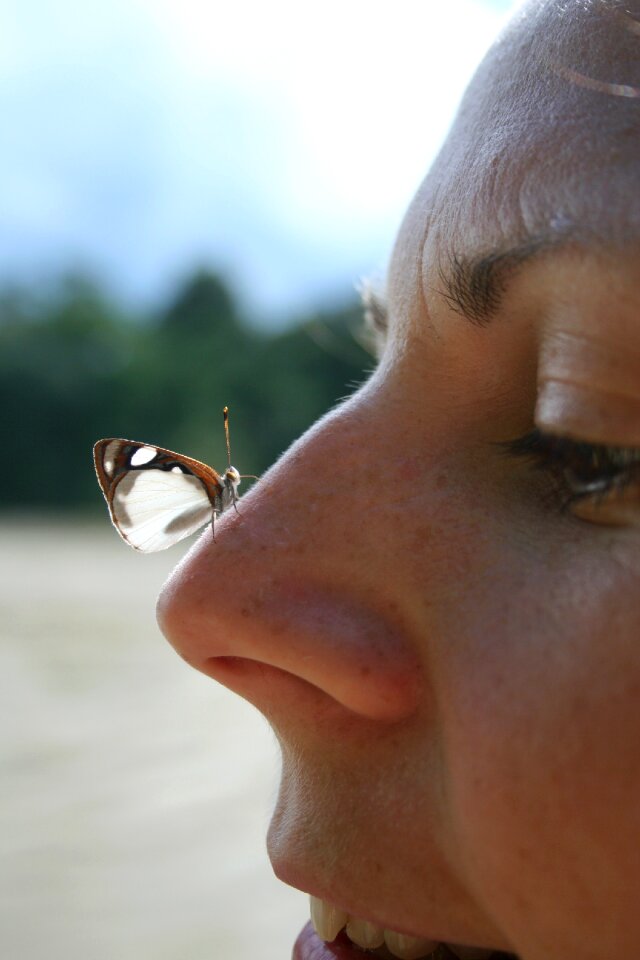 Nose nature happiness
