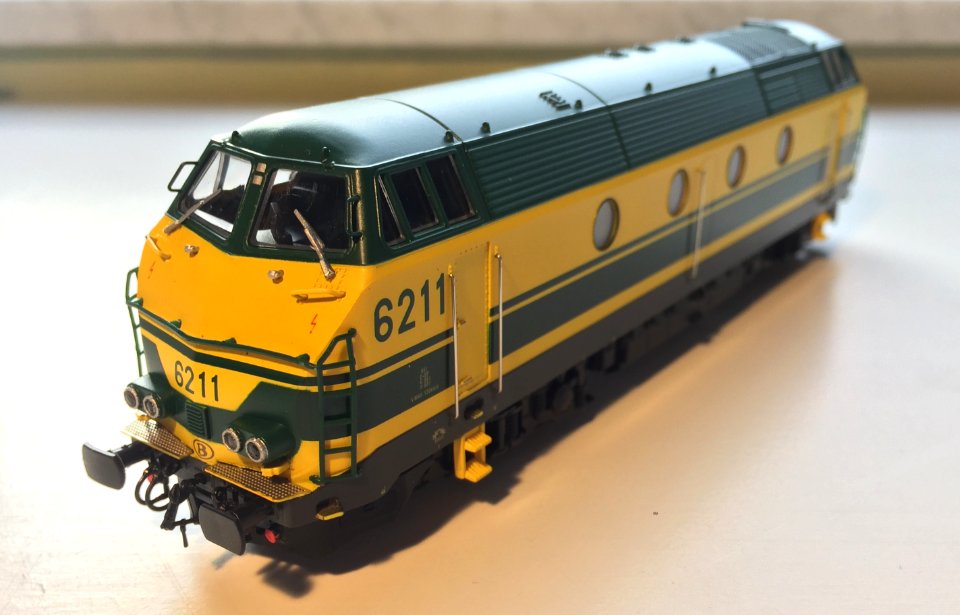 Van Biervliet - Budget Line - SNCB NMBS 6211 - Reeks Série 62 - VB-9116 D