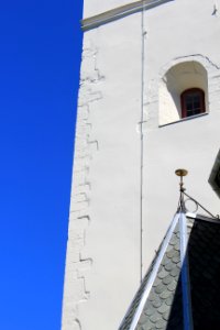Vang kirke ved Hamar på Hedemarken i Hedmark - Norway Deep interlock and ambiguity
