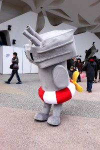 Twin-Gun Chan of Fleet Girl Shimakaze Cosplayer in FF25 20150201