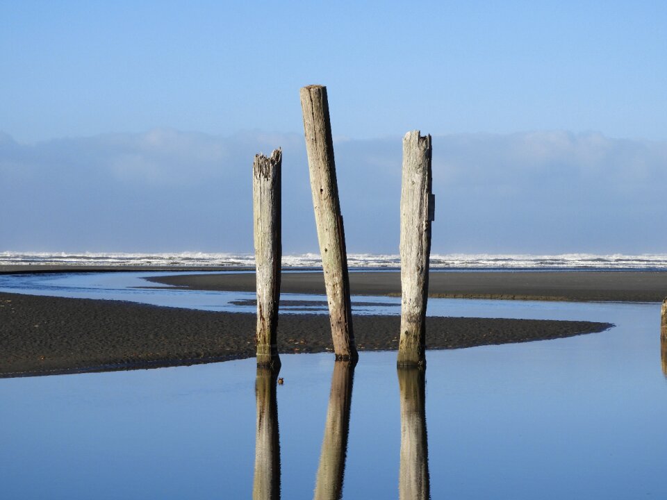 Sky coast seascape