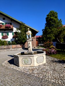 Unterammergau Dorfbrunnen