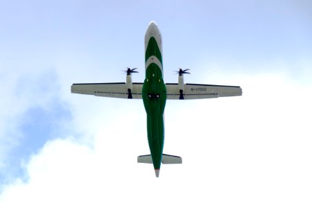 UNI Air ATR 72-600 B-17012 Taking off from Taipei Songshan Airport 20150629
