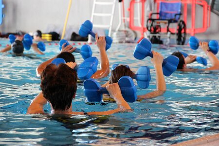 Body of water swimmer swimming pool photo